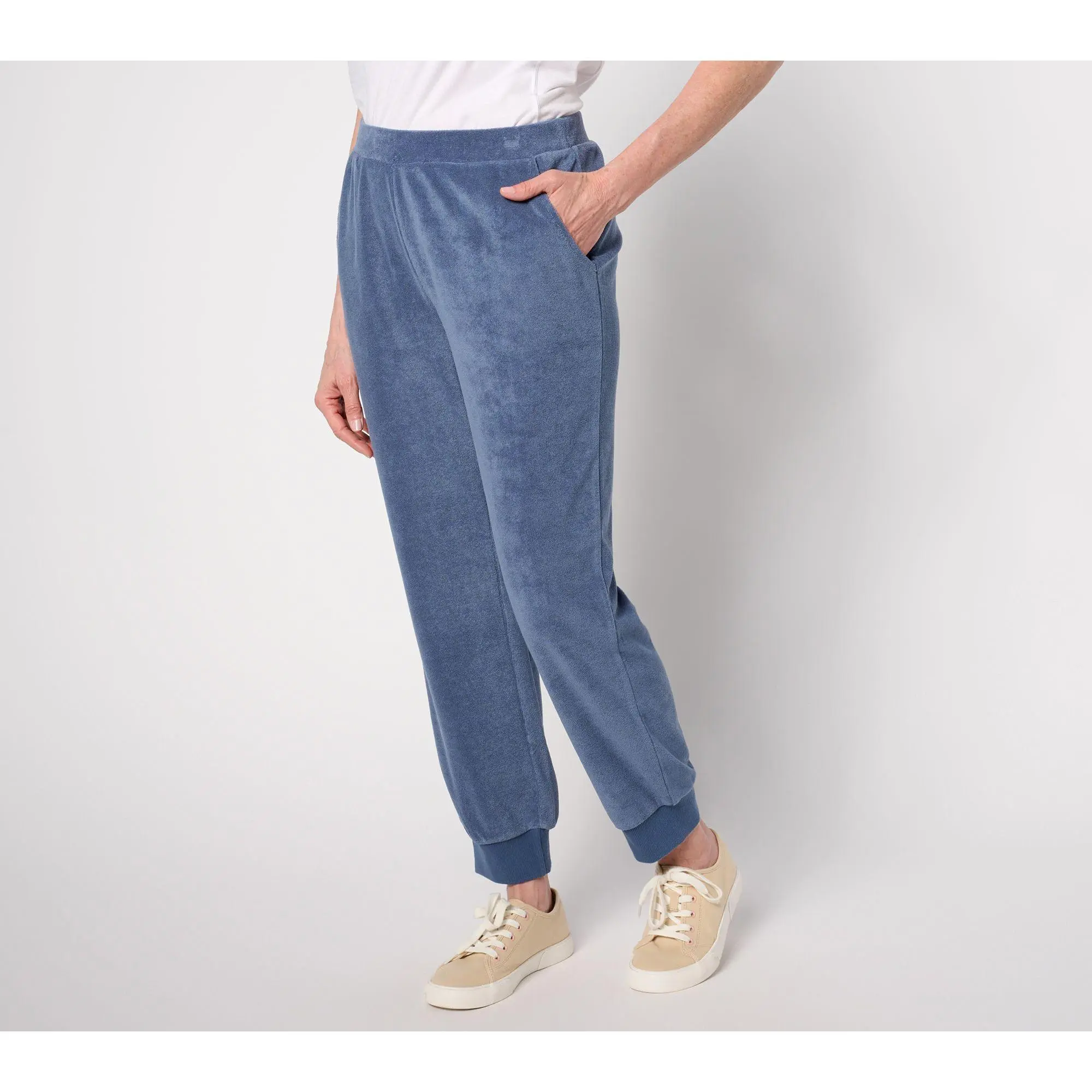 Martha Stewart Signature Petite Knit Jogger Ankle Pants