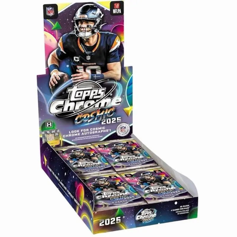 2025 NFL Topps Chrome Cosmic Football Hobby Box