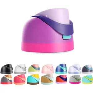 Replacement Lid for Owala Freesip, One Button Water Bottle Top Replacement Cap Compatible with Owala Cup 16oz 24oz 32oz 40oz, Leakproof Lids Accessory,BPA-Free,No Water Leakage Drinkware Mug