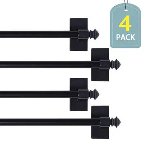 Magnetic Square Curtain Rod Set Of 4