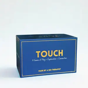 TOUCH A Game of Play, Exploration & Connection, An intimacy card game for couples, perfect adult gift for Valentine's, Anniversaries, Birthdays, Date Nights, spark connection in relationships, romantic game with prompts,