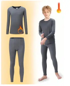 2-Pack Alert! Fall & Winter Outdoor Enthusiasts, Grab Yours Fast! Multi-Color Crew Neck Thermal Underwear Set - Slim-Fit Long Sleeve & Pants, No Bulky Hassle | Knitted Fabric, Cozy & Breathable | Ski Sporty Style, Super Versatile