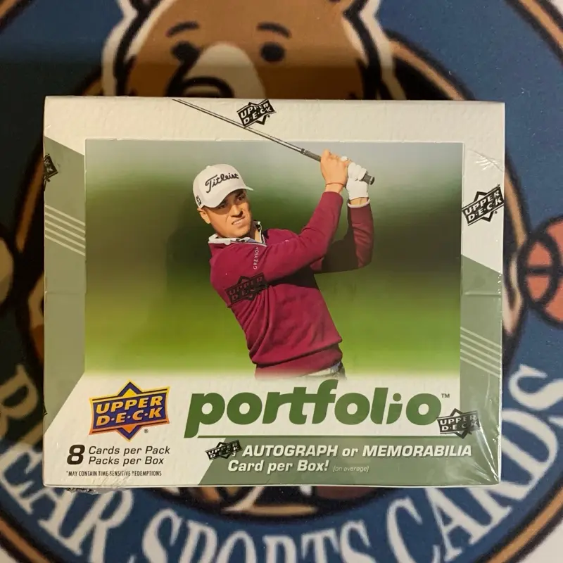 2024 Upper Deck Portfolio Golf Hobby Box
