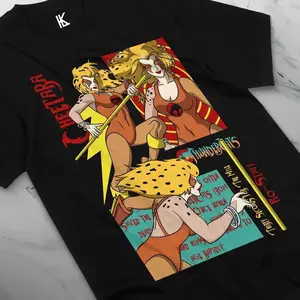 [Sale Up To 40%] ThunderCats Original Graphic T-Shirt, Adult Vintage Tee