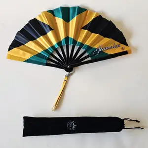 Jamaica Folding Fan – Caribbean Heritage Hand Fan