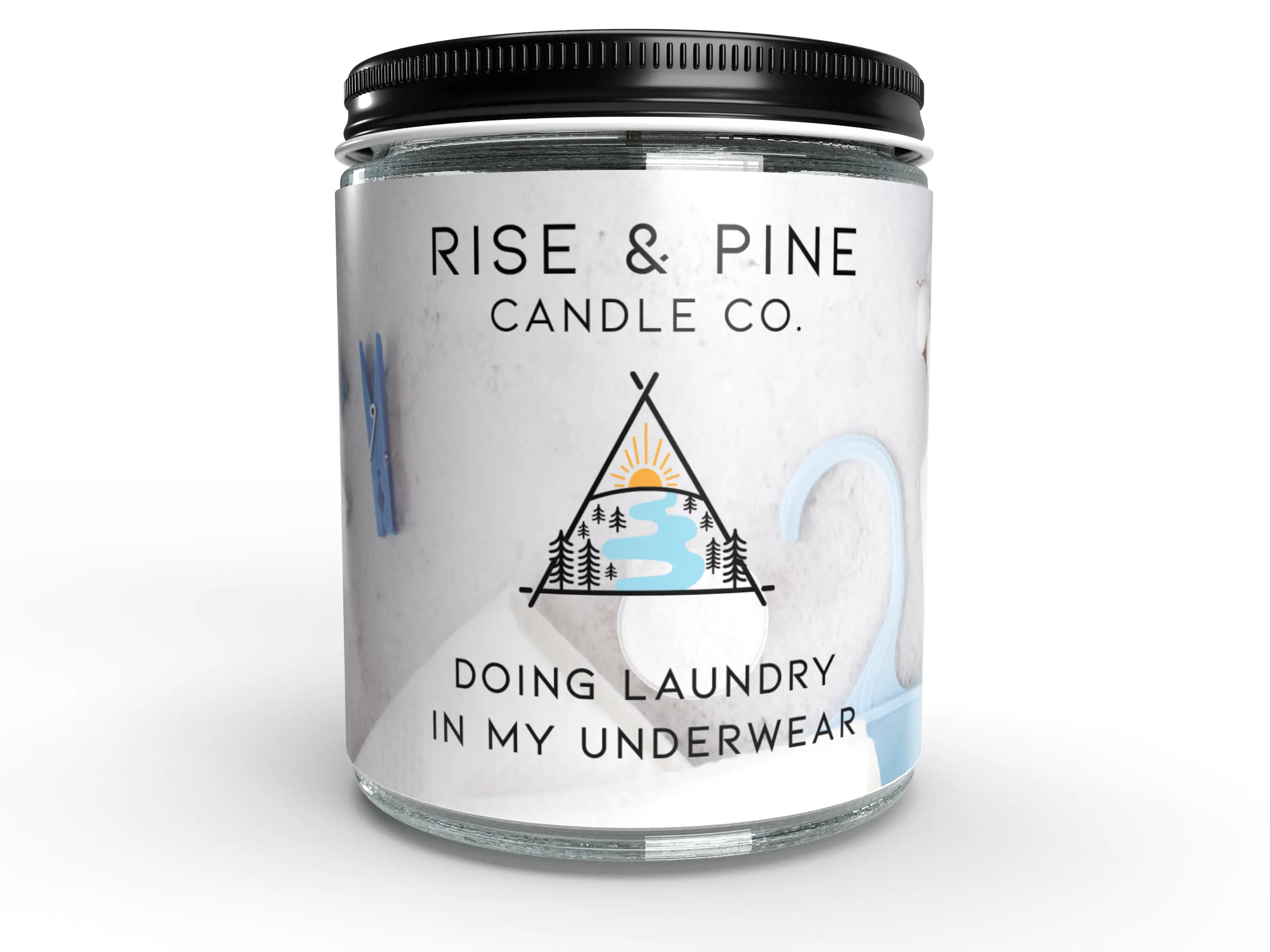 Clean Linen Soy Wax Candle - 9oz
