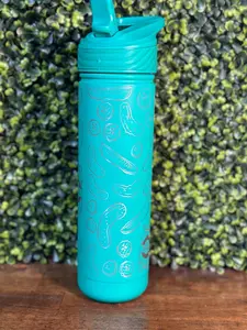 Quirky Pickle Green Water Bottle, Perfect for Pickle Fanatics