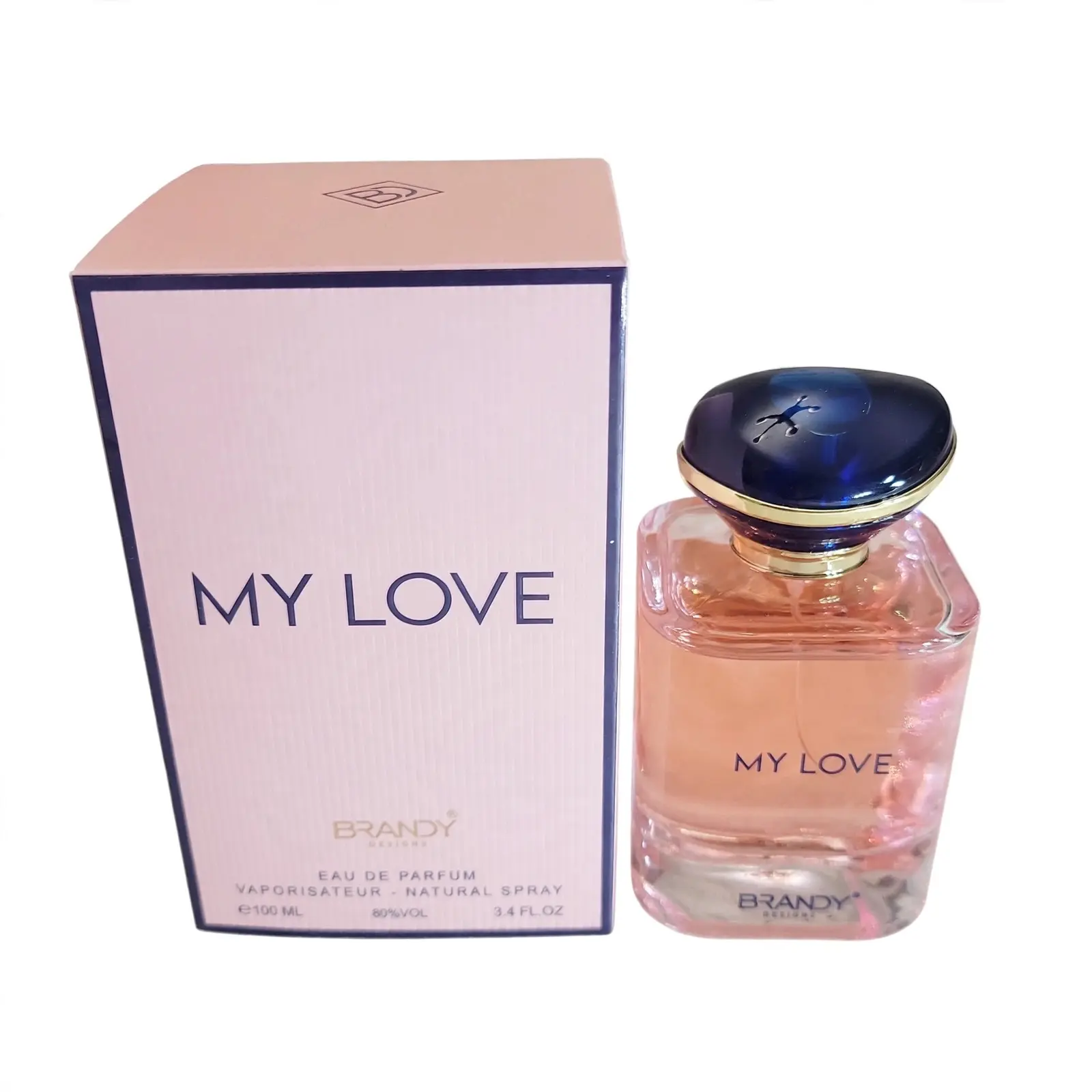 Brandy My Love Eau de Parfum 100ml Natural Spray 80% Vol 3.4 Fl Oz