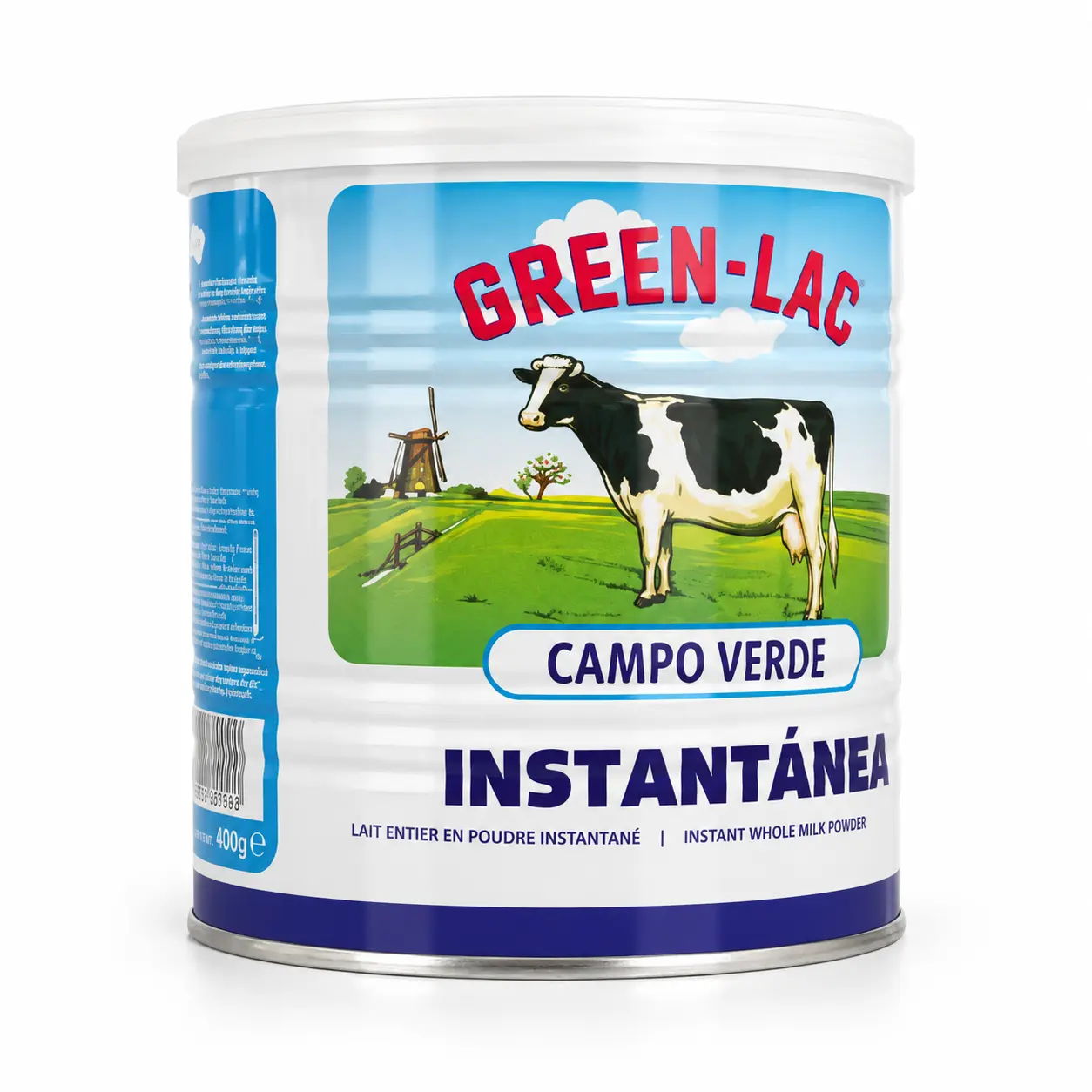 Green-Lac Campo Verde Instant Whole Milk Powder – Full Cream Powdered Milk, 400g