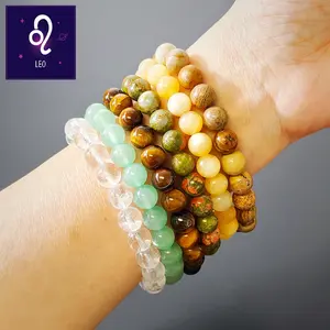 Leo Crystal Bracelet Set – Confidence, Strength & Positive Energy