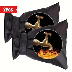 Winter Outdoor Faucet Protector Set, Traditional Anti-Backflow Device, Indoor & Outdoor Universal Faucet Cover, Frost Protection