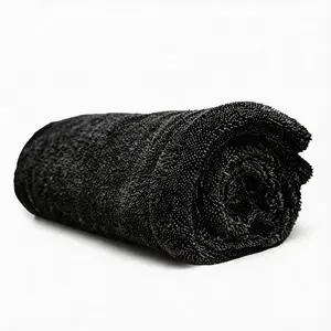1/3pcs Ultra-Fine Fiber Car Drying Towel, 600gsm Twist Design, Super Compact Dual-Sided, Scratch-Free Soft Fabric, Fast Dry High Absorbency, Car Wash Towel, Car Cleaning Supplies