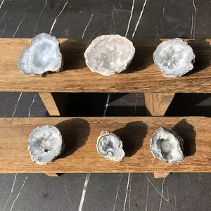 Natural Crystal volcano Agate Geode Collection 2