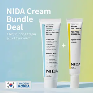 NIDA YouthfulFormula Cream and Revive Cream Bundle Elastic Skin Moisturize Daily Radiant Skin