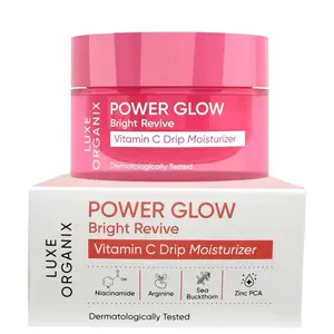 Luxe Organix PH Power Glow Bright Revive Vitamin C Drip Moisturizer 50g