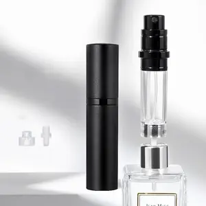 High-End Travel Portable Perfume Vaporizer Dispenser, Home Organizer Storage Bottles, Small Empty Sample Spray Bottles (Bottom-Fill Design)
