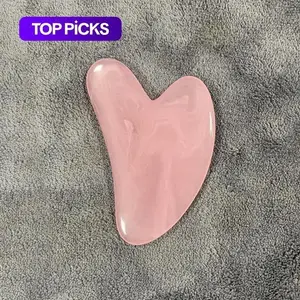 Heart-Shaped Gua Sha Board, Acupuncture Manual Massage Tool, Spa Treatment Instrument, Relaxing Body Care Accessory