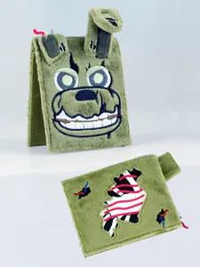 High-Quality 3D Stereo Wallet, Faux Fur Fashion Personalized, ID Card Case, Stylish and Unique Design, Perfect for Daily Use, Durable Fashion Wallet, Fashionable Wallet