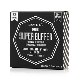 20+ Men's Super Buffer | Black Scrubber
