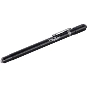 Streamlight 65006 Stylus 2-Lumen Red LED Pen Light for Medical, Tactical, and Law Enforcement Use with 3 AAAA Alkaline Batteries, Black