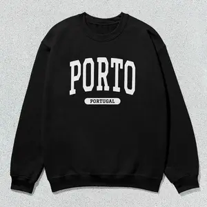 Porto Sweatshirt Portugal Collegiate Crewneck Sweater Unisex