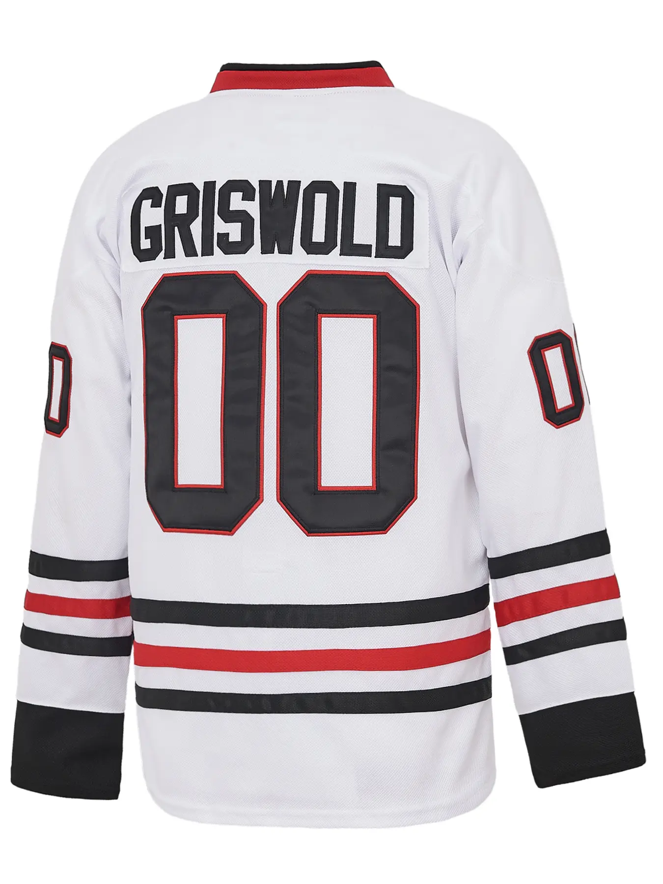Men's Griswold 00 Hockey Jersey, Stitched Christmas Movie Themed Sports Costume for Holiday Parties and Fans, Sports Jersey