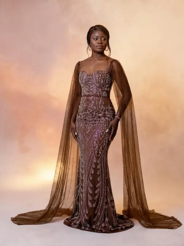 bronze prom dress - TikTok Shop