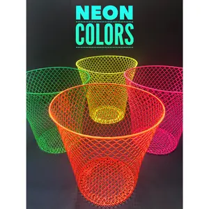 Custom Neon Trash Can    (More Colors)