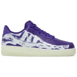 Air Force 1 Low Purple Skeleton POS