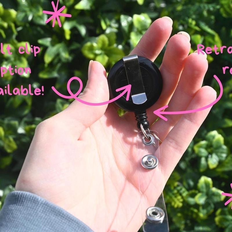 Uncrustable, badge reel, RN, CNA, MD, Teacher