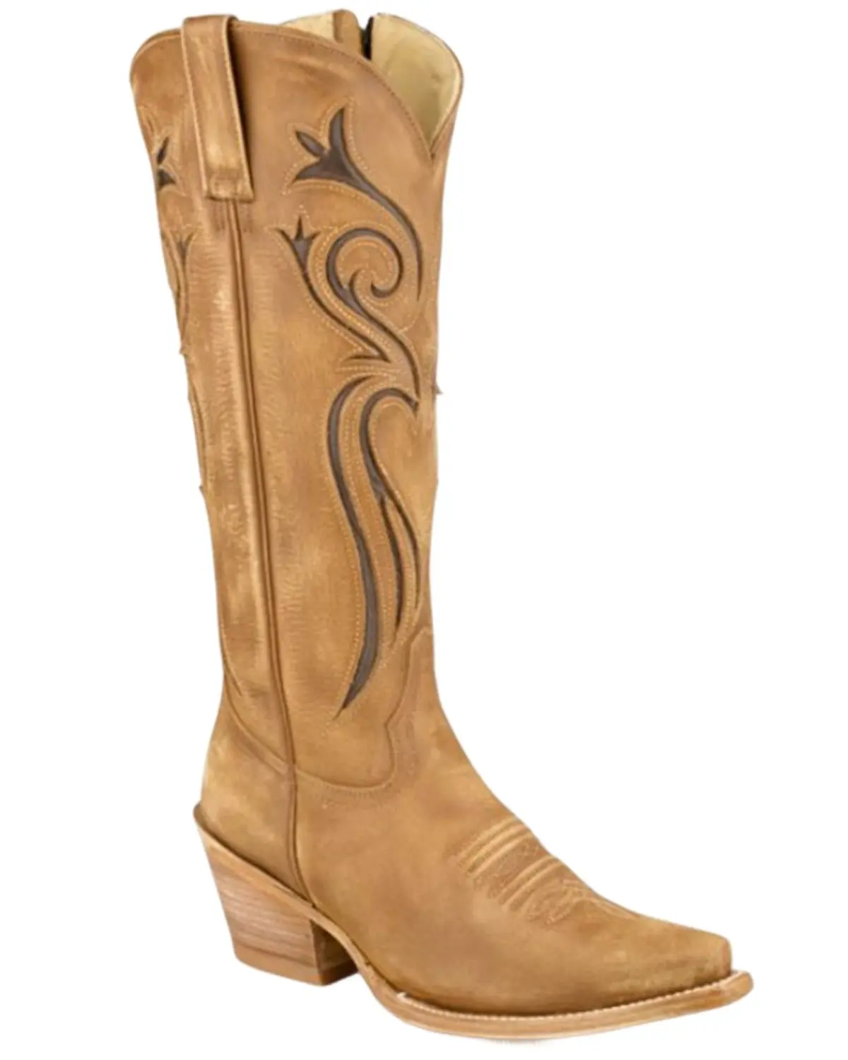 Stetson Women's Women'S Maci Tall Western Boot Snip Toe - 12-021-6115-0891 Br