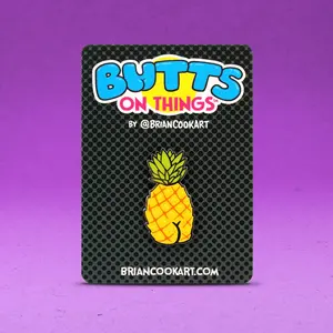 Pineapple Butt Pin