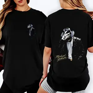 100 Percent Cotton Streetwear Style T Shirt Michael Jackson Dance Pose Summer Wear Gift For Music Lovers # Michael Jackson # Jaafar Jackson # biopic # music legend