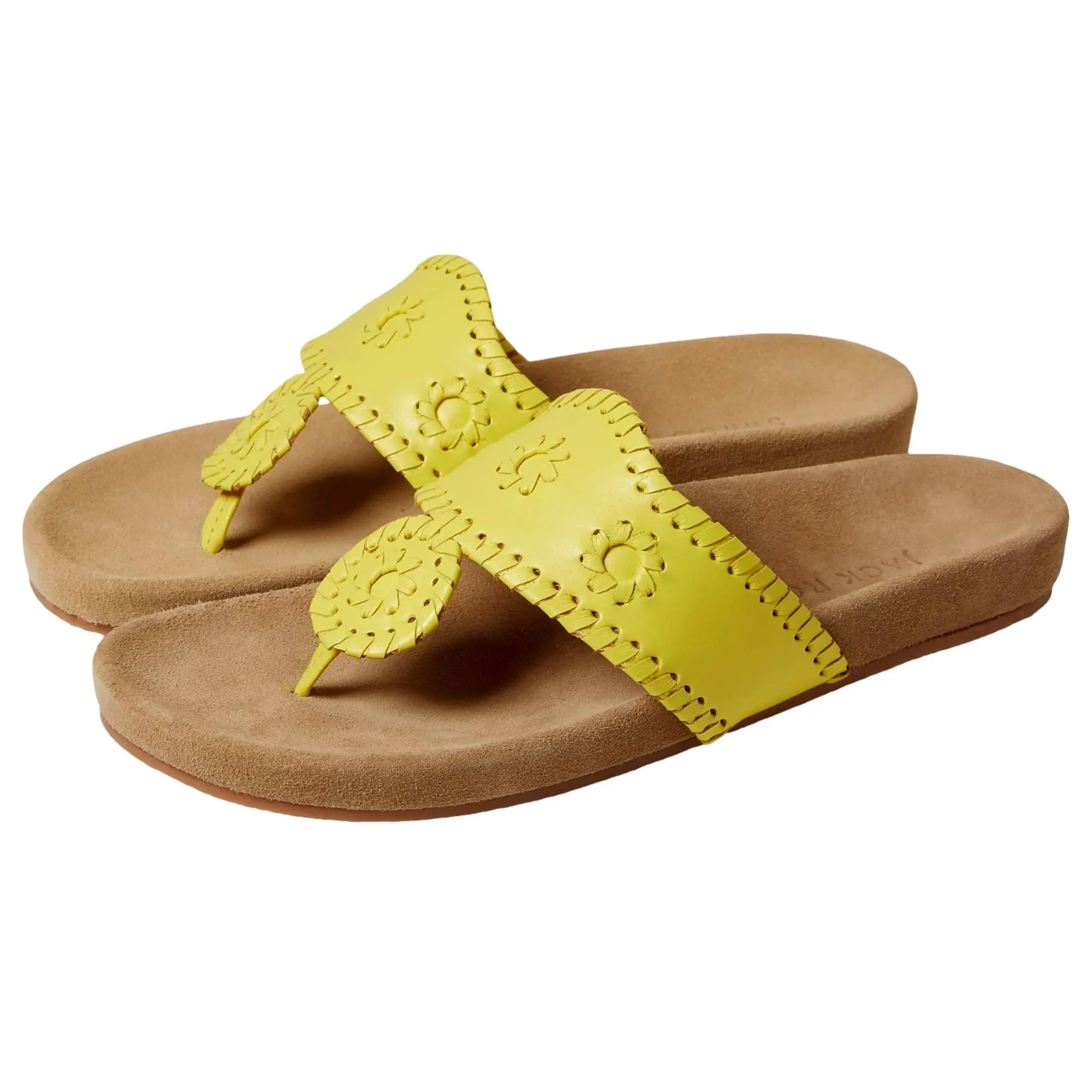 Jack Rogers Jacks Comfort Sandal Lemon / Lemon  113201SA06-727 Women's