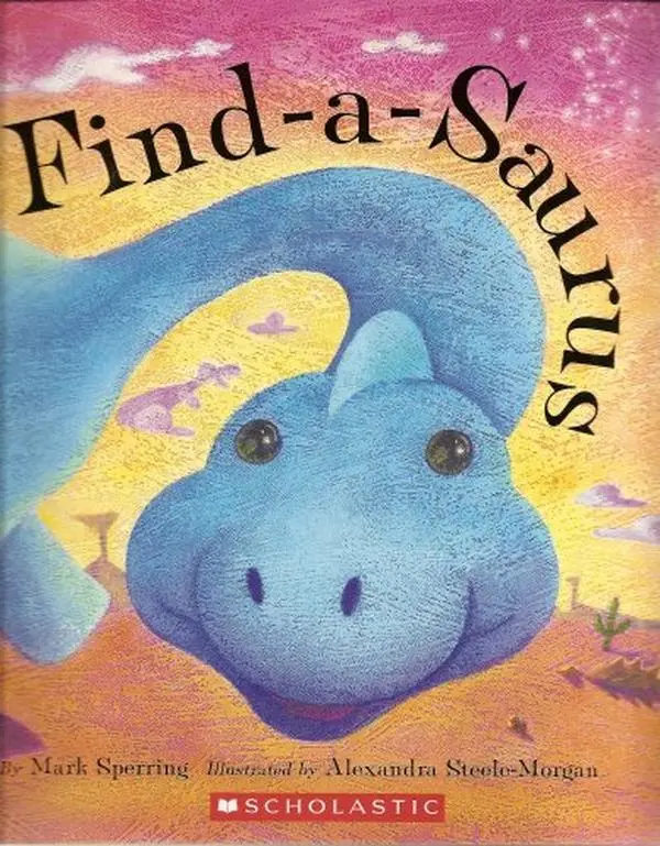 USED Book - Find-a-Saurus by Scholastic Inc. (Paperback) - english