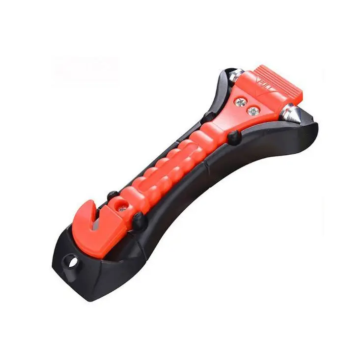 Multifunctional Car Safety Hammer, Window Breaker, Portable Door Assist Handle for Kids & Seniors, Seatbelt Cutter
