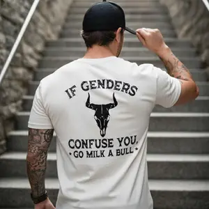 If This Confuses You Go Milk A Bull Funny Sarcasm Quote T-Shirt, Hoodie, Sweater – Unisex Humor Shirt, Joke Apparel, Casual