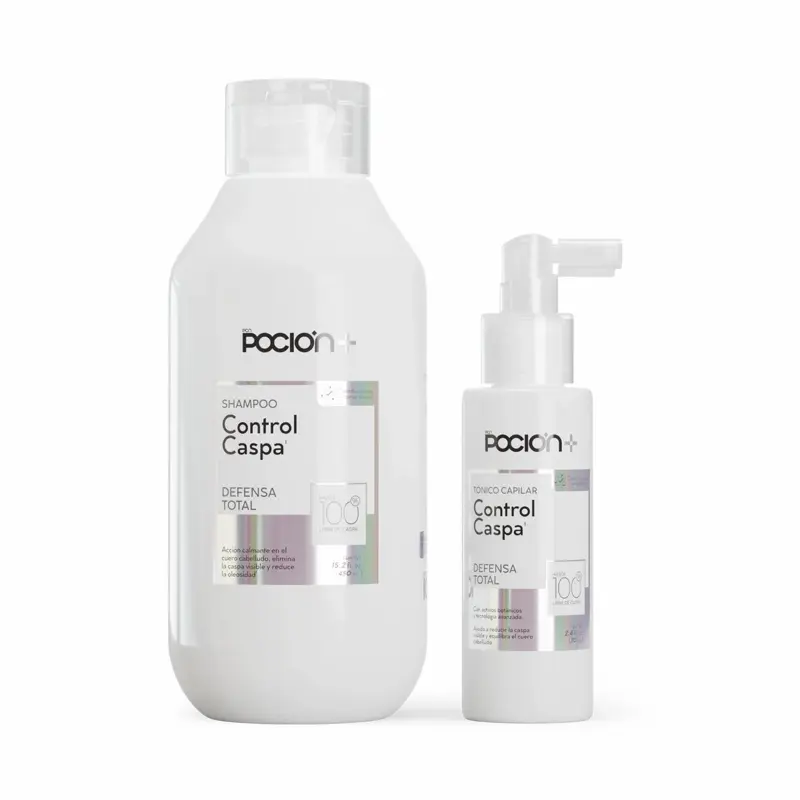 La poción anticaspa - Haircare Capillary Kit - Cleansing Cleanser, Toning Shampoo, Capillary Potion, Hair Toner