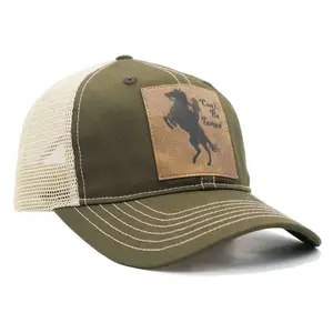 Green "Can't be tamed" Trucker Cap