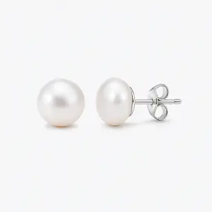 Pearl Stud Earrings