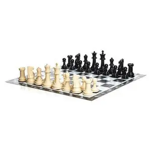 Giant Chess Set 8 Inch Plastic Indoor Outdoor — MegaChess
