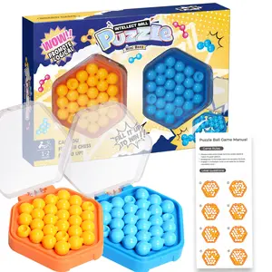 YoFellas Puzzle Ball Game - Fun & Challenging Brain Teaser for Adults - Ideal for Developing Problem-Solving Skills - Perfect Desktop and Travel Game