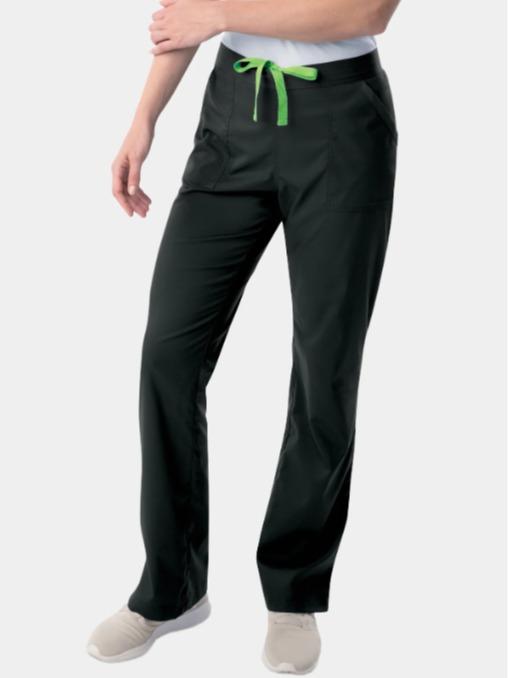 Landau Proflex Cargo Scrub Pants - 5-Pocket Fitted Scrubs with Elastic Waist & Drawstring for All Seasons