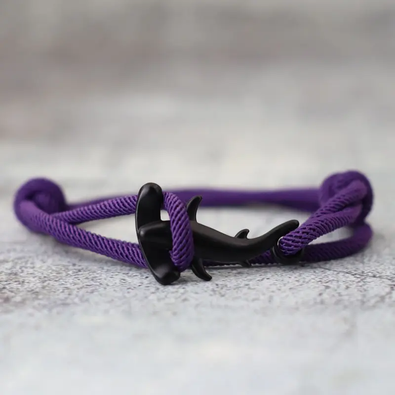 Men's Ocean Style Hammerhead Shark, Unique Friendship Accessory for Marine Enthusiasts, Perfect Gift for Jewelry Lovers, Fashionable Bracelet, High Quality Bracelet, Companion Bracelet, Bracelet Wristband, Bracelets Bangles