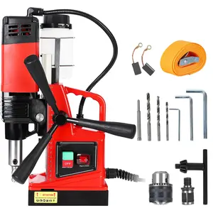 GARVEE Industrial Magnetic Drill Press: 1300W Power, 2922lbf Force, 1.6-1.57 Inch Capacity for Precision and Efficiency in Heavy-Duty Metal Drilling Applications