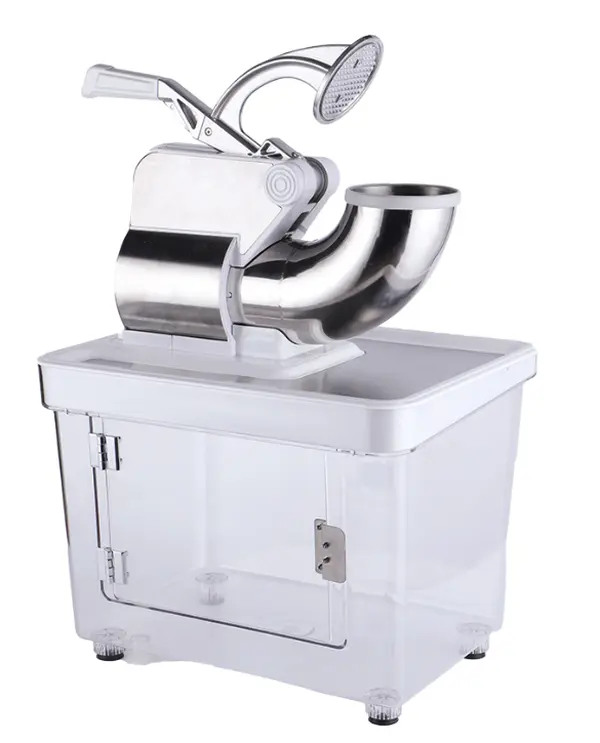 Heavy Duty Commercial Ice Crusher & Shaved Ice Machine – 350W, 2000RPM, 4 Stainless Steel Blades, 2LBS Shaver, 750LBS/H Output, ETL Certified, Snow Cone Maker for Bars, Cafes, Kitchens, Parties
