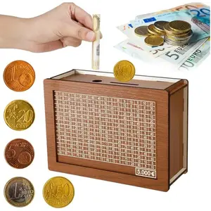 Classic Wooden Money Saver