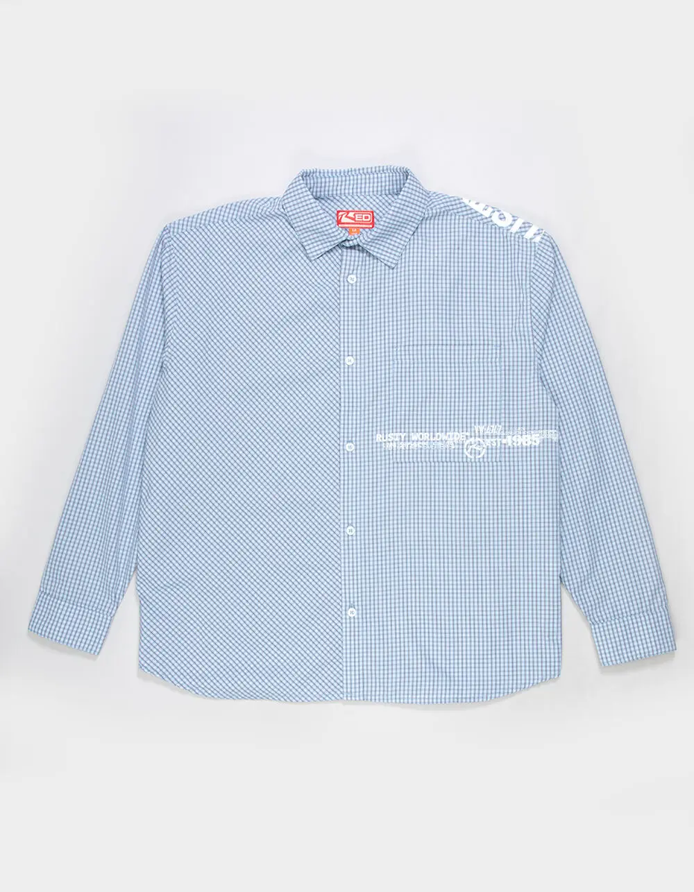 RUSTY Hawkeye Mens Long Sleeve Button Up Shirt