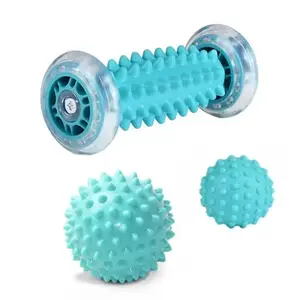 Foot Massager Massage Roller Balls Kit Yoga Sport Fitness Ball For Hand Leg Back Pain Therapy Deep Tissue Trigger Point Recovery