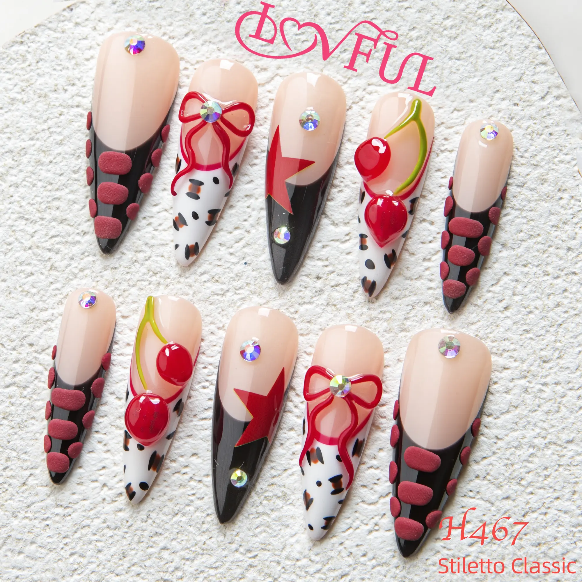 Cherry Bombshell H467